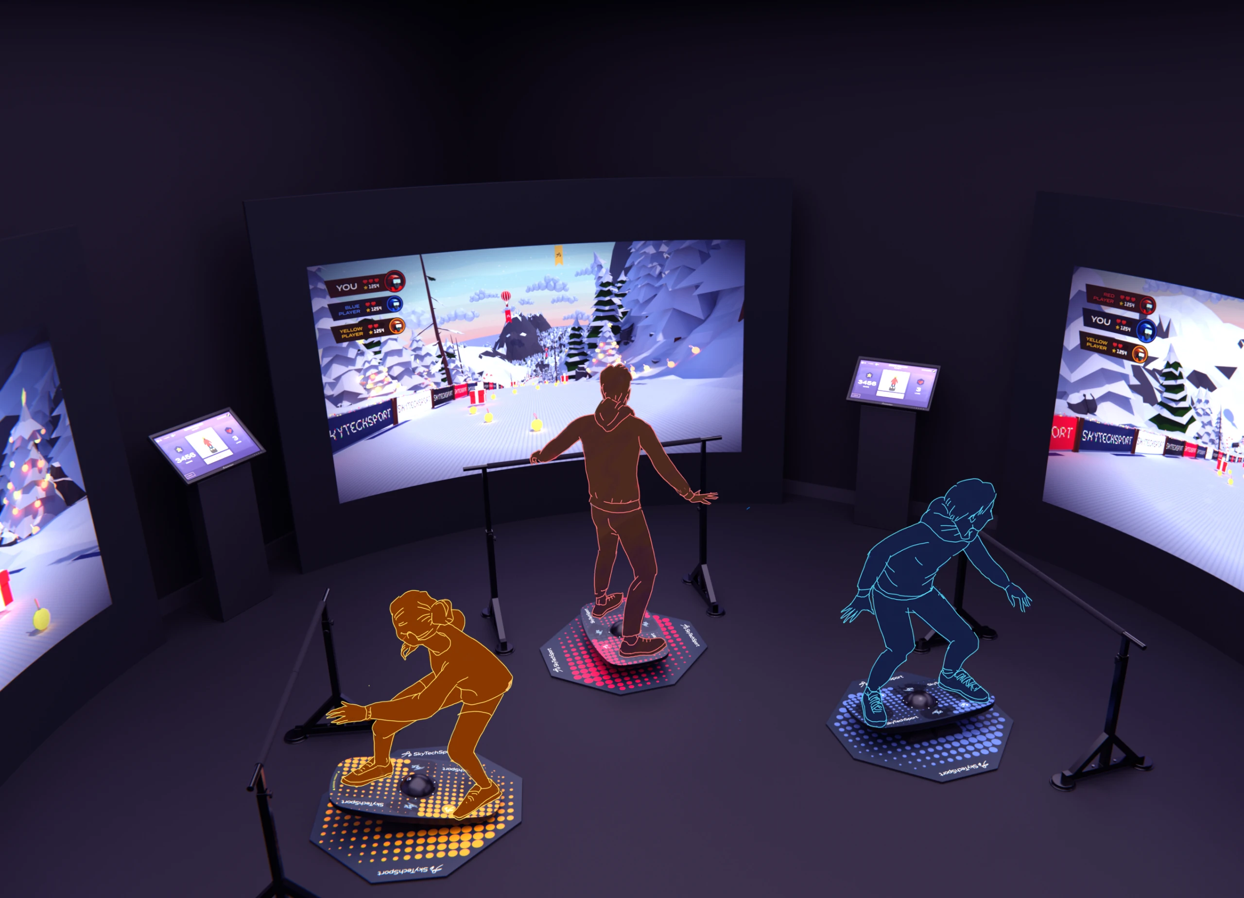 Active entertainment with multiplayer. BalancePlay Pro