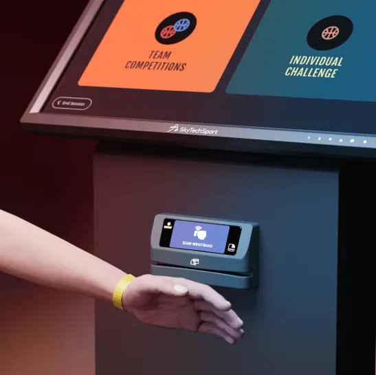 The Ultimate Smart Basketball Hoop simulators support a range of RFID readers