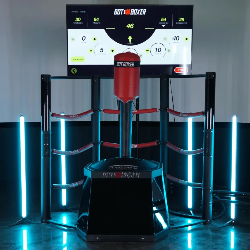 BotBoxer - interactive boxing machine for an ultimate workout