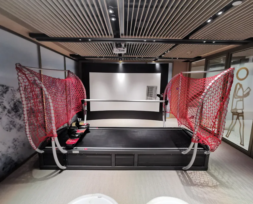 Ski and snowboard simulator brings the mountain to you