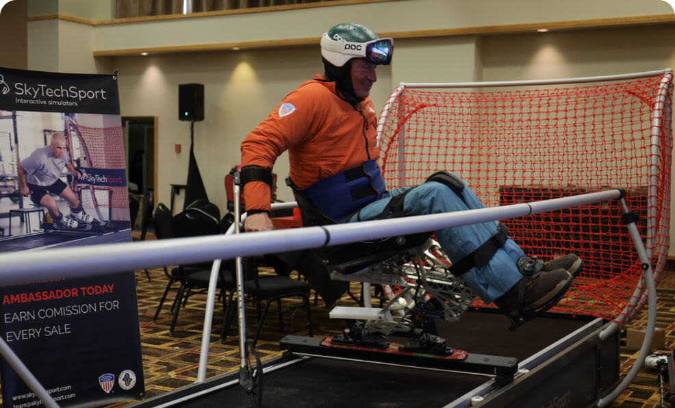 Adaptive ski platform for accessibility