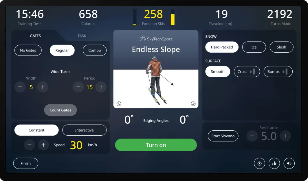 Endless possibilities guaranteed with the best indoor snowsports simulator brought to you by SkyTechSport