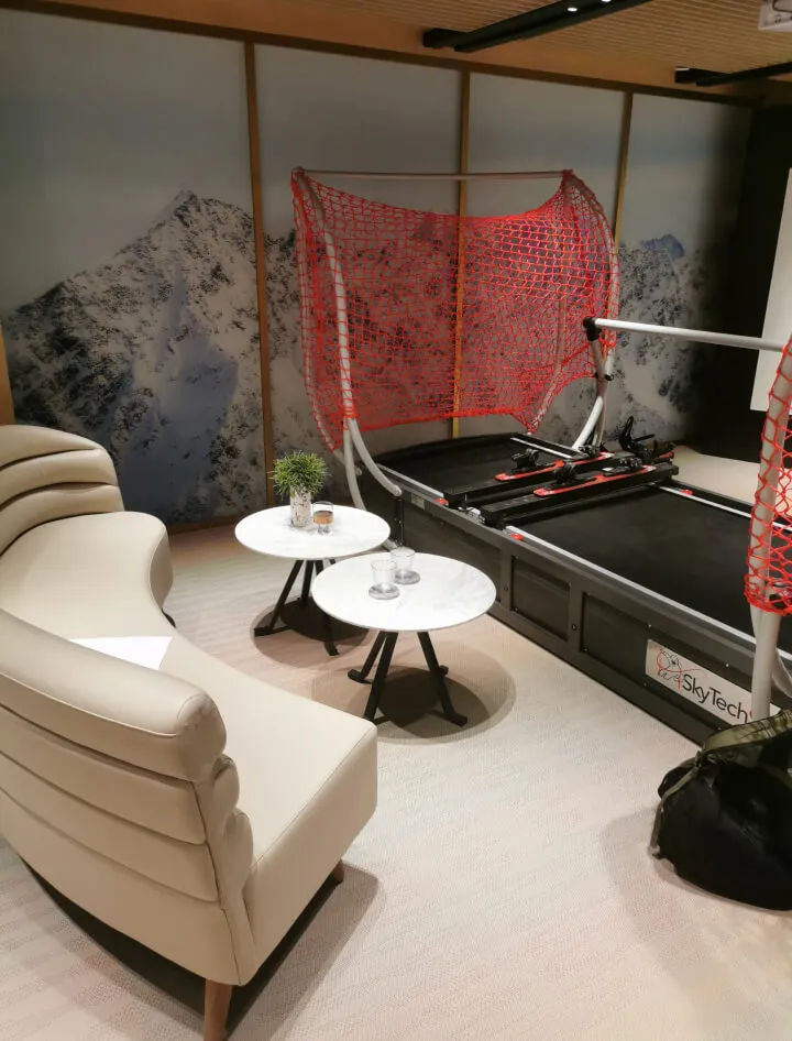 Ski simulator business